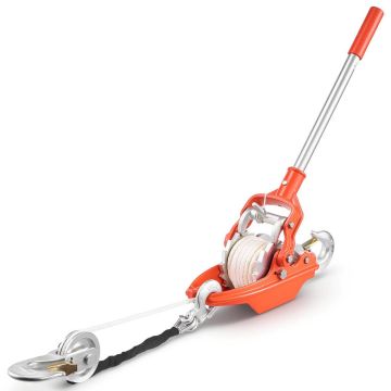 Rope puller VEVOR KCJX-3T, 3 t, 2 hooks, 49.5 × 21 × 17 cm