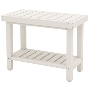 Bathroom shelf, 2-tier, 61 × 30.5 × 48.3 cm