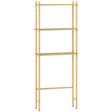 Bathroom shelf, 3 shelves, 69 × 181 × 25.5 cm
