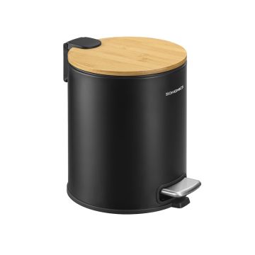 Vonios šiukšliadėžė SONGMICS LTB116BZ01, 6 l, 21 × 26 × 25,4 cm