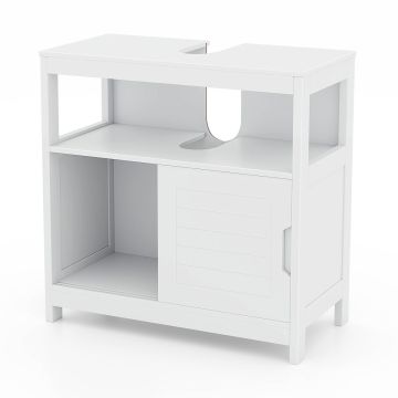 Bathroom cabinet under the sink, 2 sliding doors, 61 × 61 × 30.5 cm