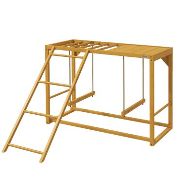 Игровая площадка для цыплят 100x110x70см, светло-коричневого цвета