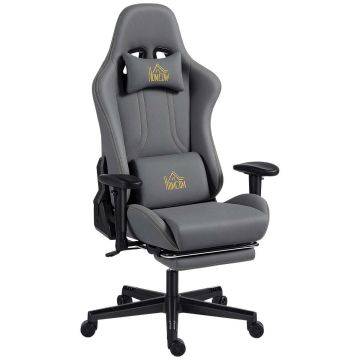 Gaming chair, 3D armrests, 76 × 72 × 124–132 cm