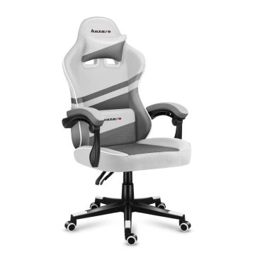 Игровое кресло Huzaro Force 4.4 White Mesh, Белое, 81 × 27 × 53 см