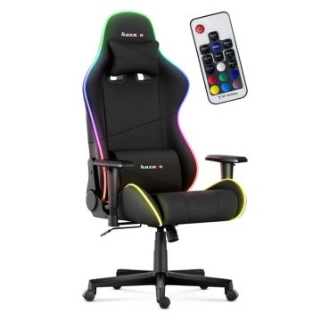 Gaming chair Huzaro Force 6.2 RGB MESH, 16-color RGB LED, 83 × 55 × 29 cm