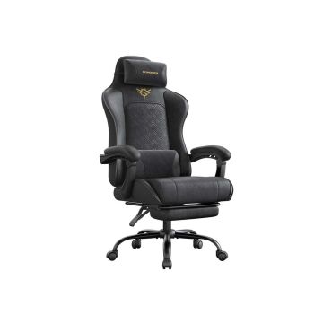 Žaidimų kėdė SONGMICS OBG079B01, Su kojų atrama, 70 × 70 × 123,5–133 cm