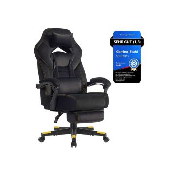 Žaidimų kėdė SONGMICS OBG77BR, su pakoja, 69,7 × 118–128 × 72,4 cm