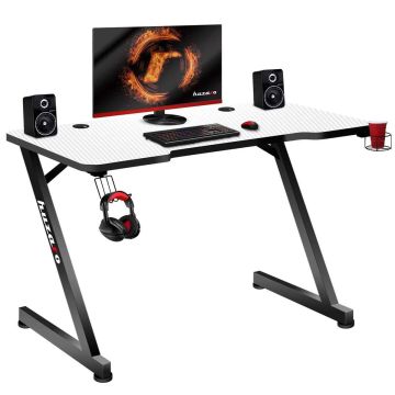Žaidimų stalas Huzaro Hero 2.5 Baltos spalvos