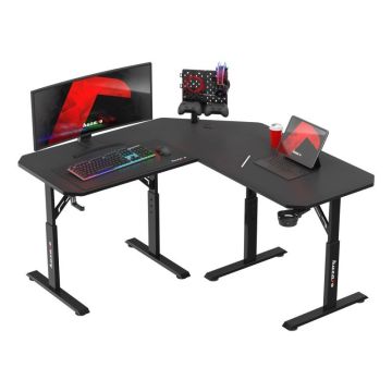 Gaming table Huzaro Hero 7.3, Corner, 87 × 13 × 67 cm