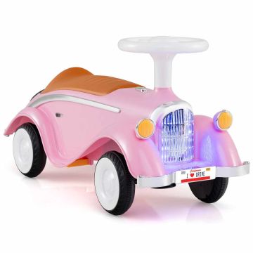Žaislinis automobilis, su daiktadėže, Rožinis, 74 × 29 × 36 cm
