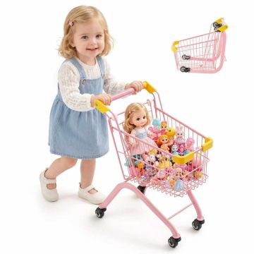 Игрушечная тележка для покупок VEVOR MY-ZD01, 17 л, 38 × 51 × 41 см