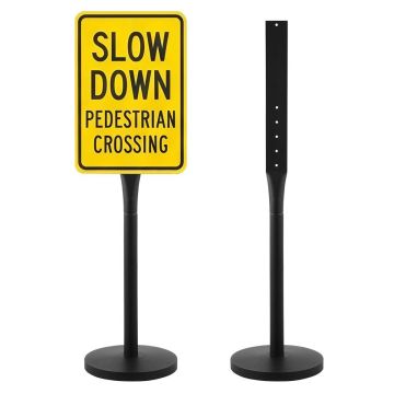 Sign post set VEVOR DM-PK-2, 2 pcs, Ø 340 × 1230 mm