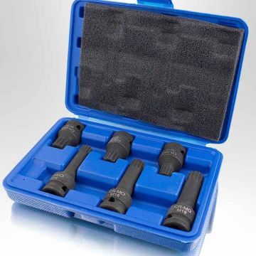 XZN 1/2" smūginių veržliarakčių rinkinys