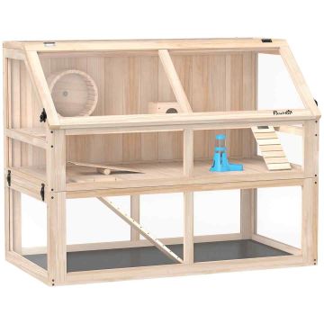 Hamster cage, Three-tier, 95 × 76 × 53 cm
