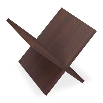 Žurnalų stovas Relaxdays, X formos, 32 × 25,5 × 29 cm