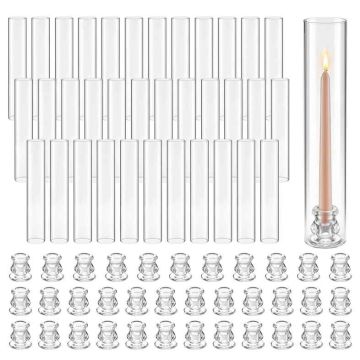 Candlesticks VEVOR "Hurricane", 36 pcs, Φ65 × 350 mm