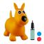 Надувная игрушка "Собака" 50х26х60см., желтый/черный/белый