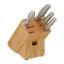 Подставка для ножей 20x11,5x23,5см., светло-коричневая
