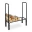 Stovas malkoms 85x72x30cm., juodos spalvos
