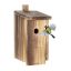 Гнездо для птиц 34,5x15x21,5см., коричневое
