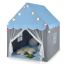 Игровая палатка 105x121x136см, синяя/серая