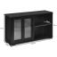 Bufetas 106,5x33x62,5cm., juodos spalvos