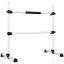 Baleto atrama 124,5x71x120cm., baltos/juodos spalvos
