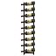 Винная полка 22x13,5x109см, черного цвета