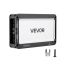 Automobilinis garso stiprintuvas VEVOR MXD600.4, 4 kanalų, Juodas, 24,5 × 14,5 × 4,8 cm