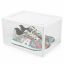 Shoe storage boxes Bituxx, 3 pcs., up to size 47, 36 × 26 × 21.5 cm