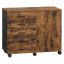 VASAGLE office container, 5 drawers and doors, 80 × 65 × 40 cm