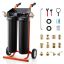 Dejonizuoto vandens sistema VEVOR PRS-TCXC-PT, 2 × 4 l DI dervų, 465 × 380 × (840–940) mm