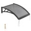 Durų stogelis VEVOR CZPC24X24G-C, 61 × 60 × 19 cm