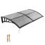 Durų stogelis VEVOR CZPC40X80G-C, 198,7 × 96,5 × 27,5 cm