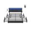 SONGMICS RMB828G02 double bed frame, 4 drawers, 210 × 167 × 88.3/94.7 cm