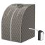 Mini garinė pirtis 78x87x101cm., pilkos spalvos