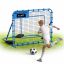 Futbolo kamuolių atšokimo tinklas VEVOR DKS-54b, Reguliuojamas kampas, 157 × 122 × 142 cm
