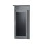 Sieninis baro stalas 50x75x76cm., pilkos/juodos spalvos