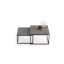 Кофейный столик Concrete Design Twin 70x70x42 см / 60x60x36 см, темно-серый