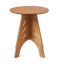 Журнальный столик 36x36x55см., светло-коричневого цвета