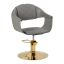 Hidraulinė kirpyklos kėdė Hair System Halo, pilka, aukštis 40-50 cm