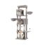 Feandrea cat tree, 2 caves, 2 hammocks, 5 scratching posts, 59 × 48 × 190.7 cm
