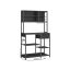 Полка кухонная 40,5x110x180,4см., черная