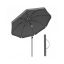 SONGMICS outdoor umbrella, octagonal, Ø 180 × 157–208 cm
