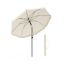 SONGMICS outdoor umbrella, octagonal, Ø 180 × 157–208 cm
