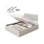 VASAGLE bed frame, with headboard and storage space under the bed, 163.4 × 110 × 209.3 cm