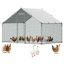 Metalinė vištidė VEVOR JD322, 1 durys, 3 × 2 × 2 m
