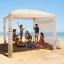 Beach gazebo VEVOR SZ002, With side wall, 240 × 240 × 240 cm