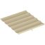 Pavėsinės stogas Outsunny 250x255x6cm., smėlio spalvos