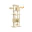 Когтеточка для кошек 78x48x201см., бежевая